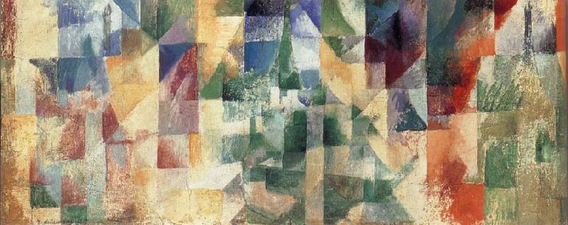 Delaunay, Robert The three landscape of Window France oil painting art